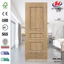 JHK-M03 Used For Mosaic Glass Mountain Grain Embossed Red Oak Veneer Door Skin